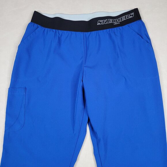 Skechers by Barco Women’s Scrub Pants Blue Size XL - Picture 2 of 12